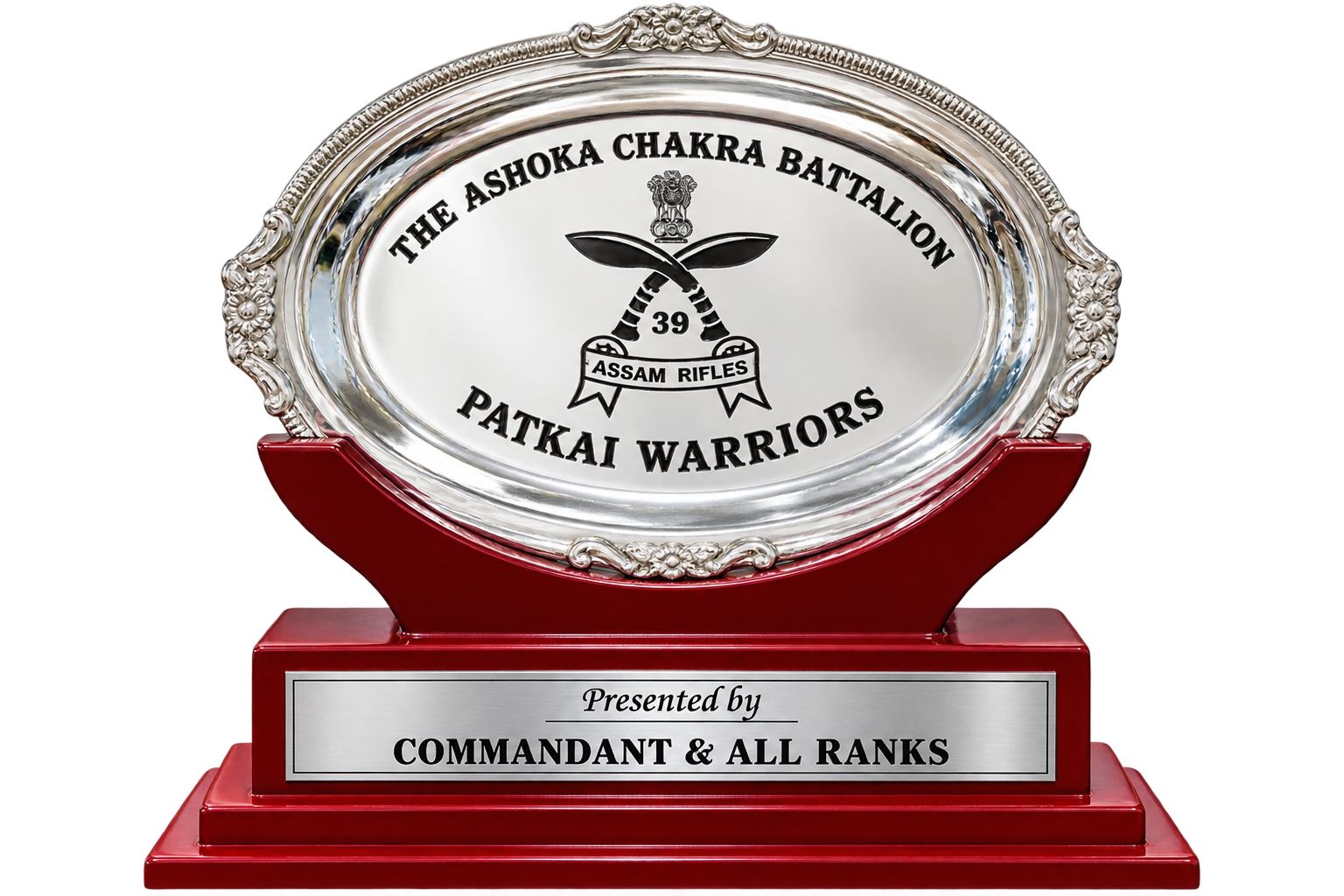 Assam Rifles Commemorative Citation Trophy